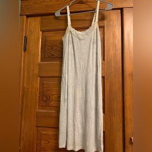 Grey, nursing night gown. Gilligan & O’Malley, Size S.